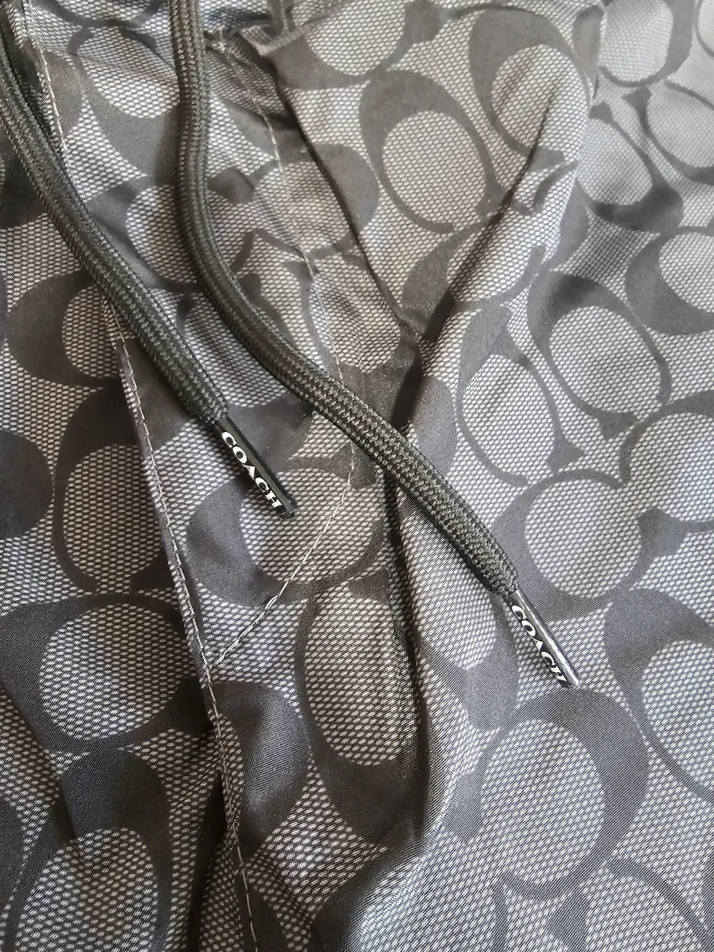 Coach Black Signature Swim Trunks - Picture 5 of 9